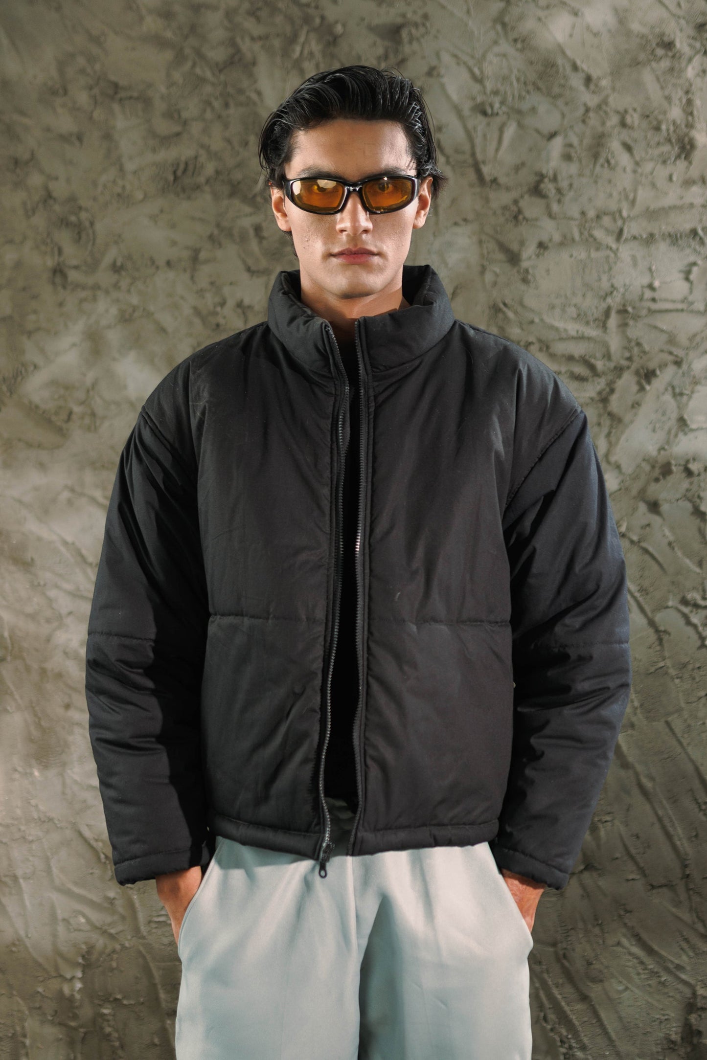 Black Classic Bomber