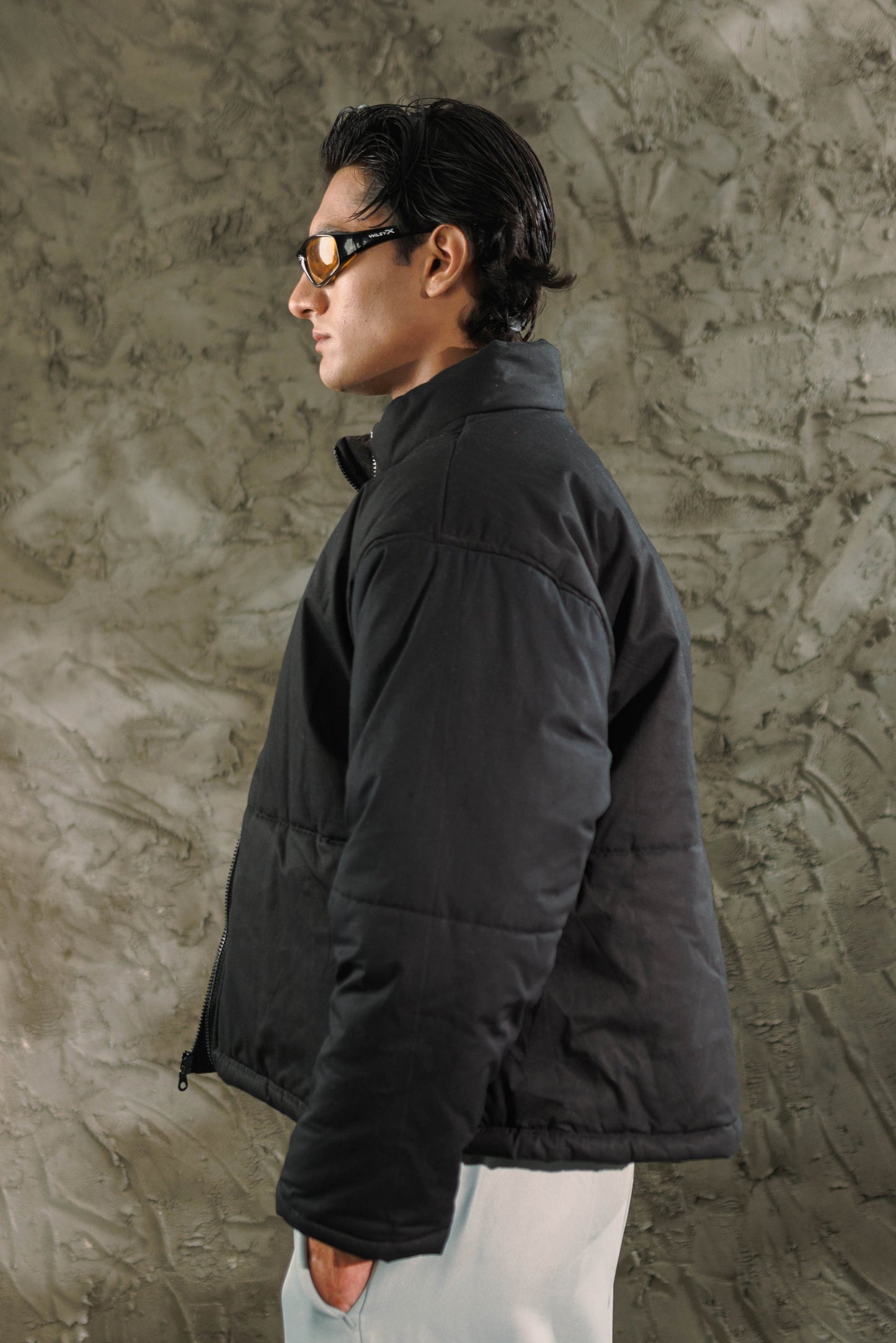 Black Classic Bomber