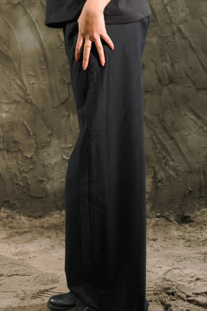 Black Baggy Trousers